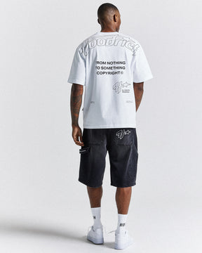 H Galaxy Denim Short - Black