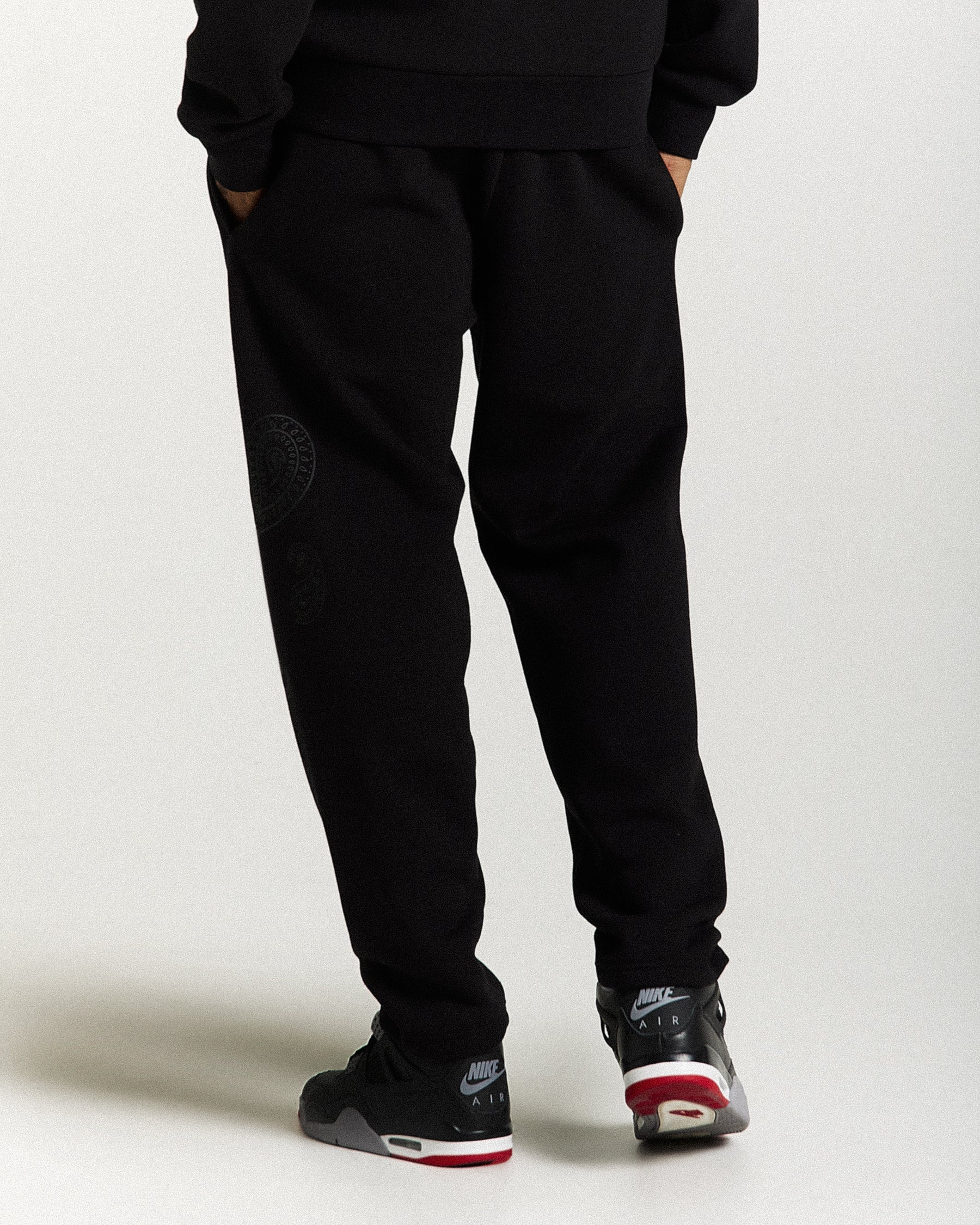 Inkline Oversized Joggers - Black