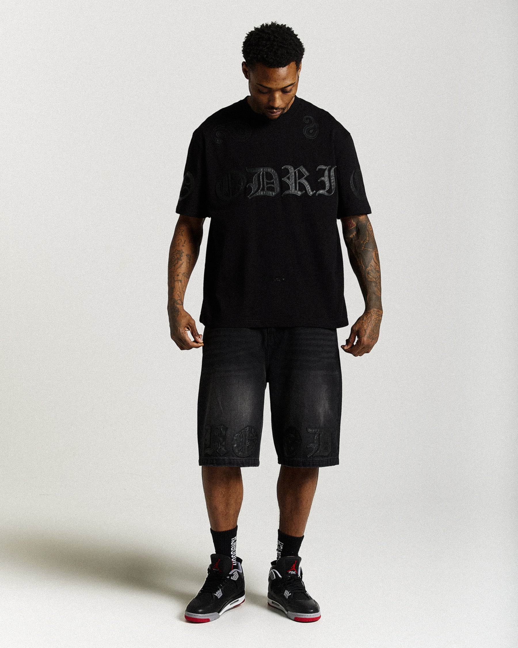 Inkline Denim Jort - Black Wash