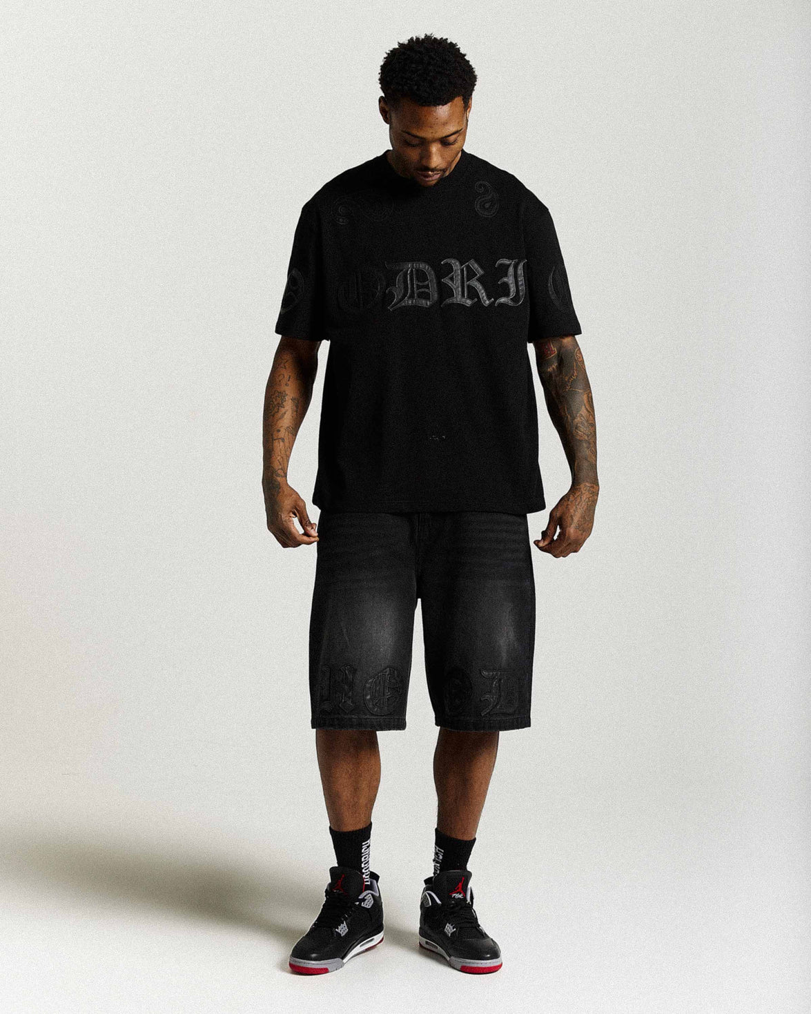 Inkline Denim Jort - Black Wash