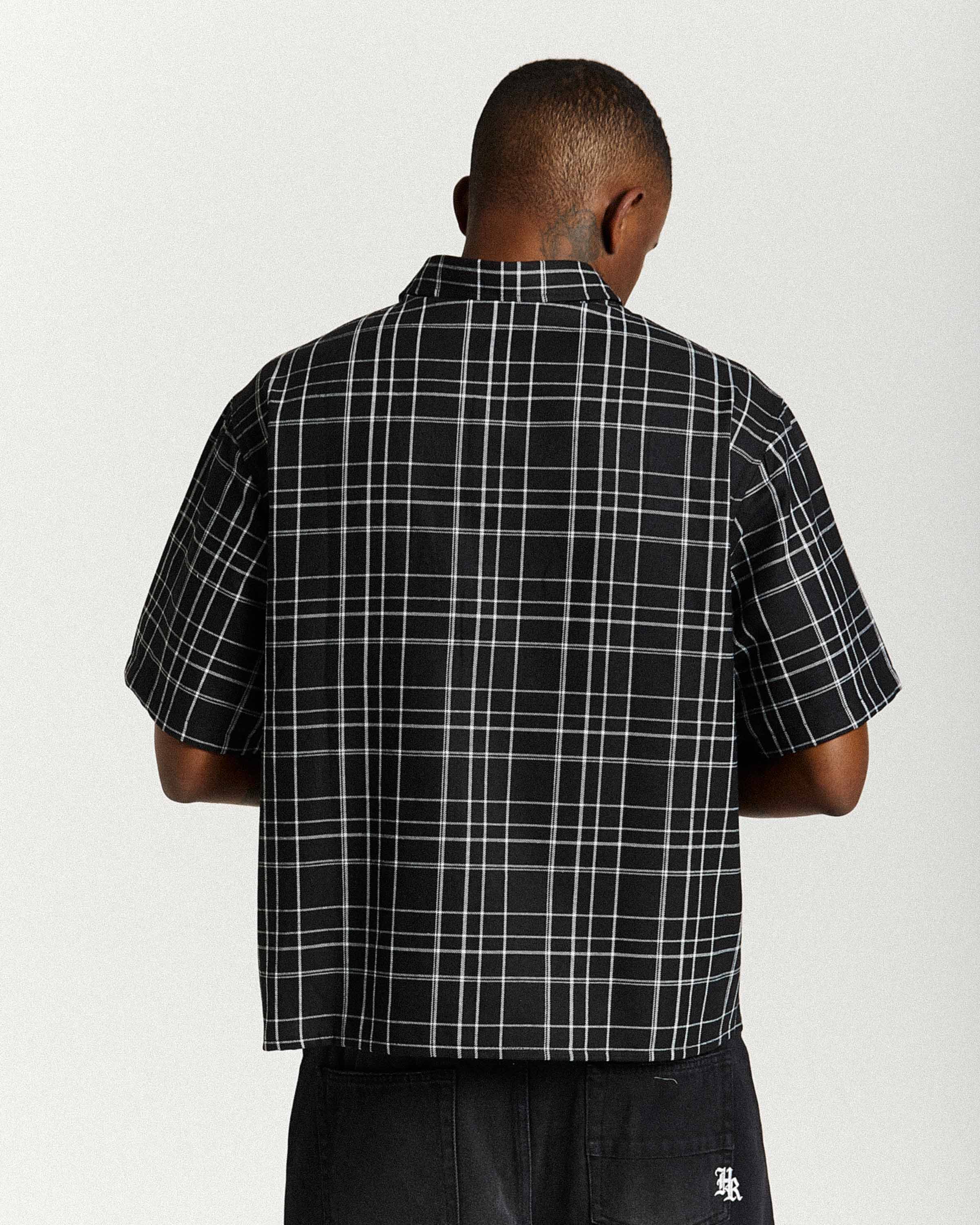 Rito Oversized Shirt - Black/White