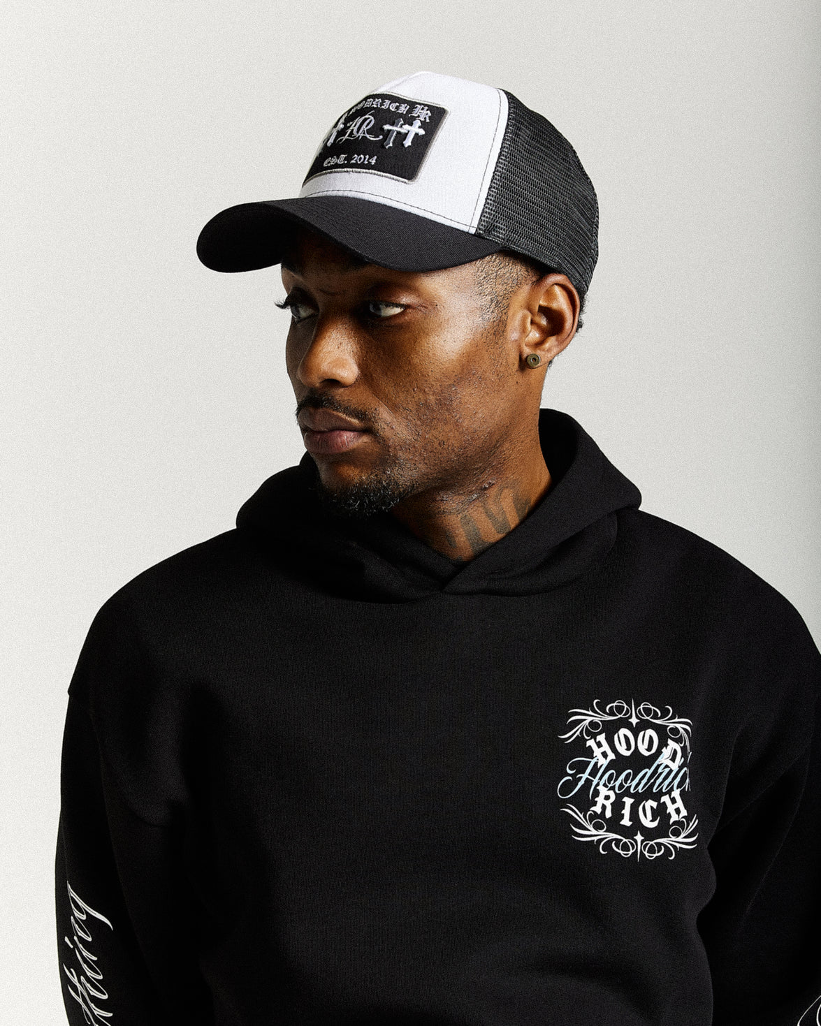 Legacy Trucker Cap - Black/White