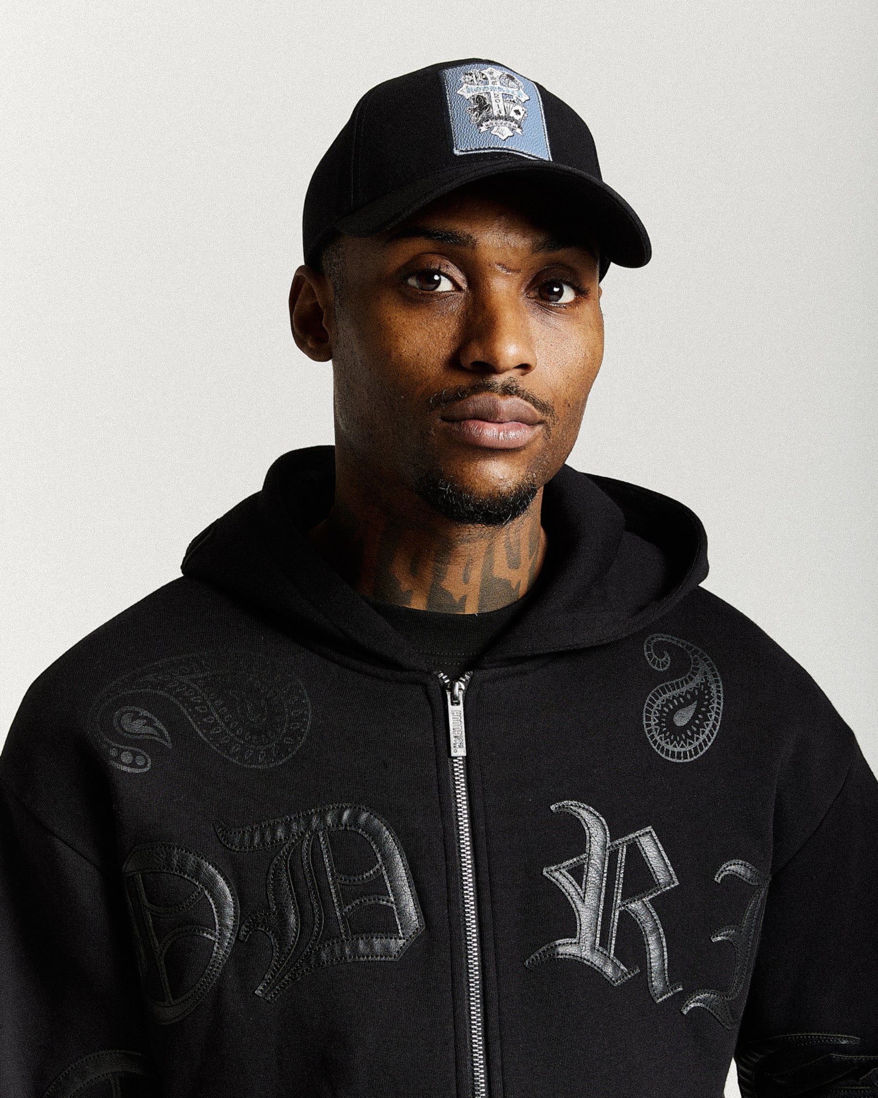 Cross Cap - Black/Blue