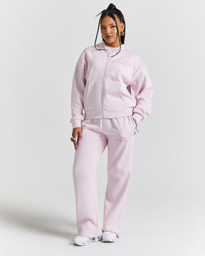 Finesse Zip Hoodie - Pinks/Rhinestone