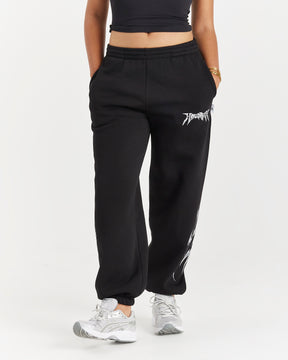 Spark Oversized Joggers - Black/Silver