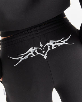 Spark Oversized Joggers - Black/Silver