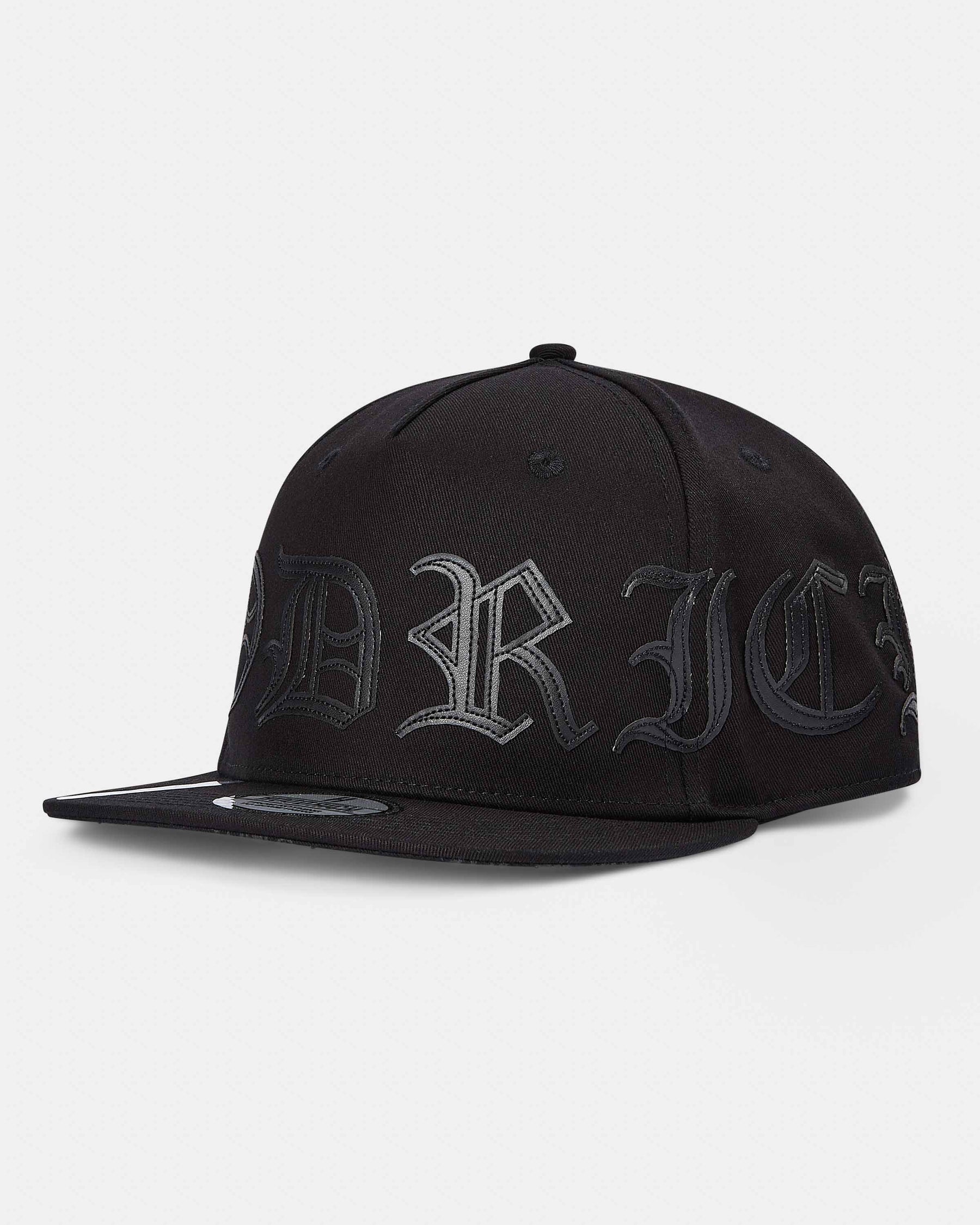 Inkline Snapback Cap - Black