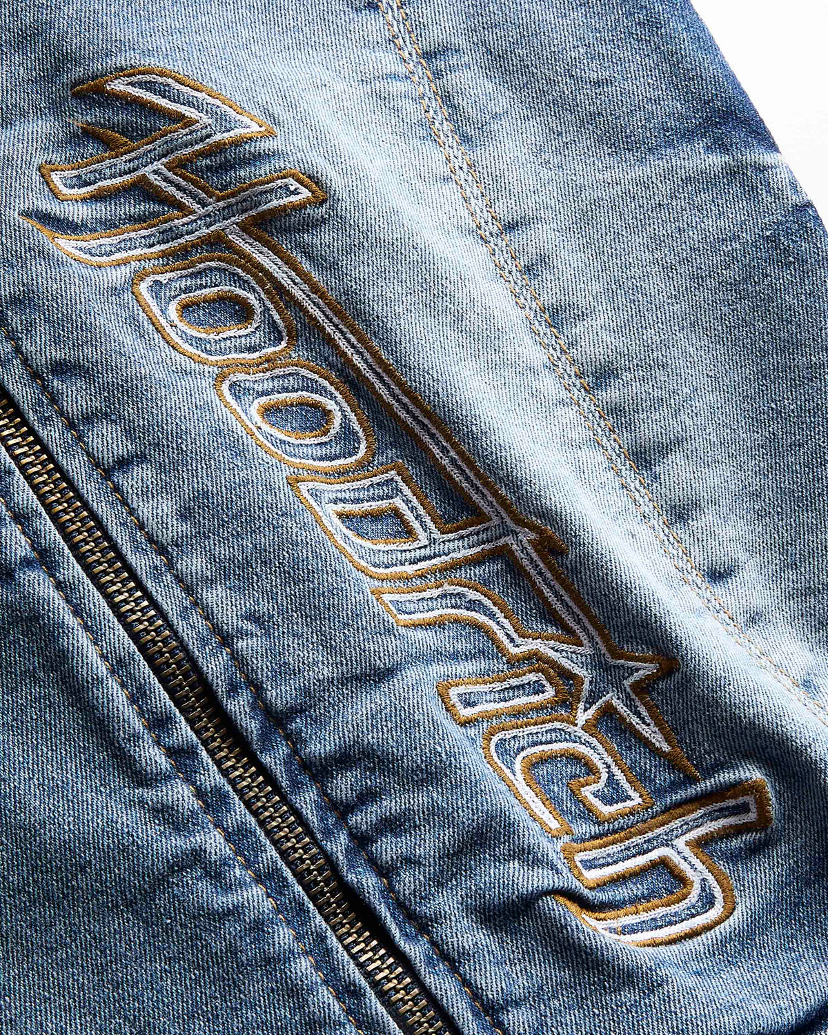 Heritage Denim Corset Top - Blue Wash