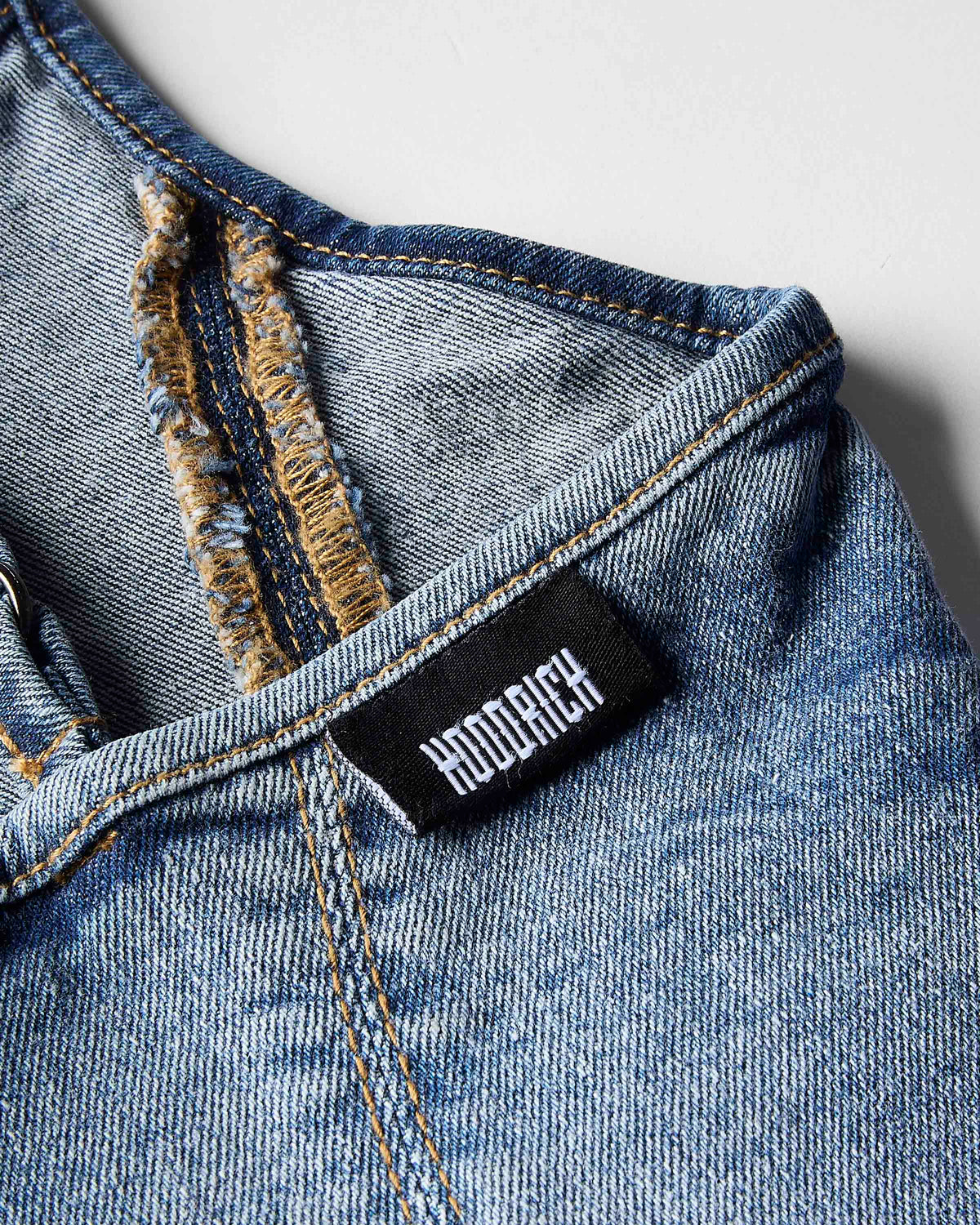 Heritage Denim Corset Top - Blue Wash