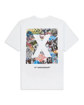 Ten Years Deep Oversized Tee - White