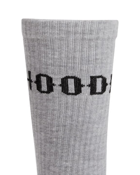 OG Core 3 Pack Crew Socks - Grey/White/Black