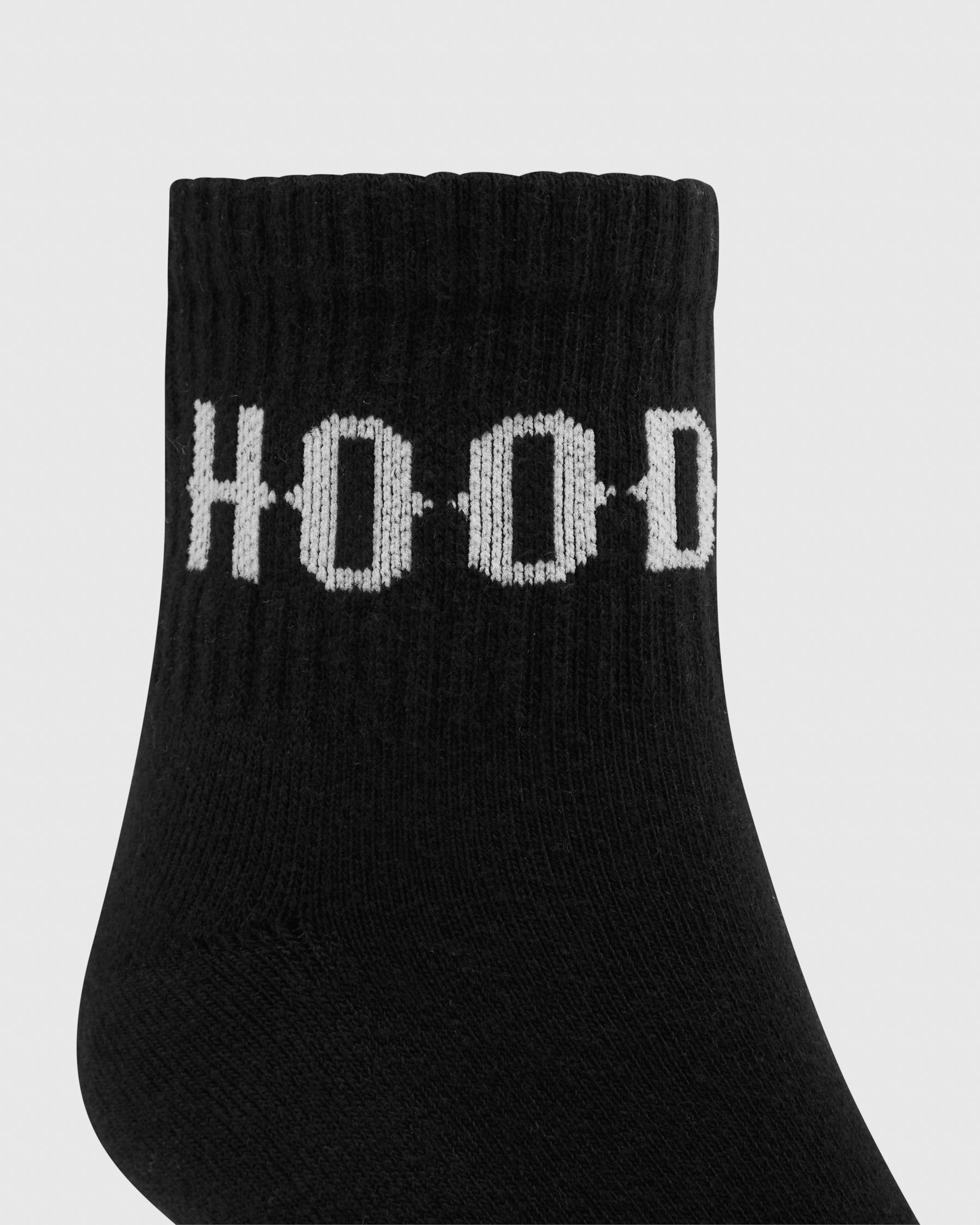 OG Core 3 Pack Quarter Socks - Black/White