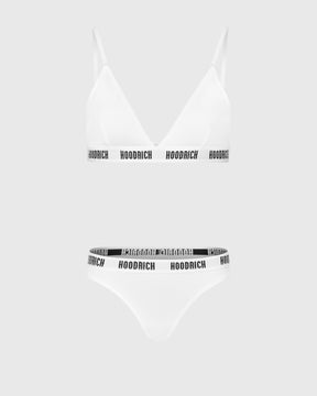 OG Core Triangle Bralette - White/Black