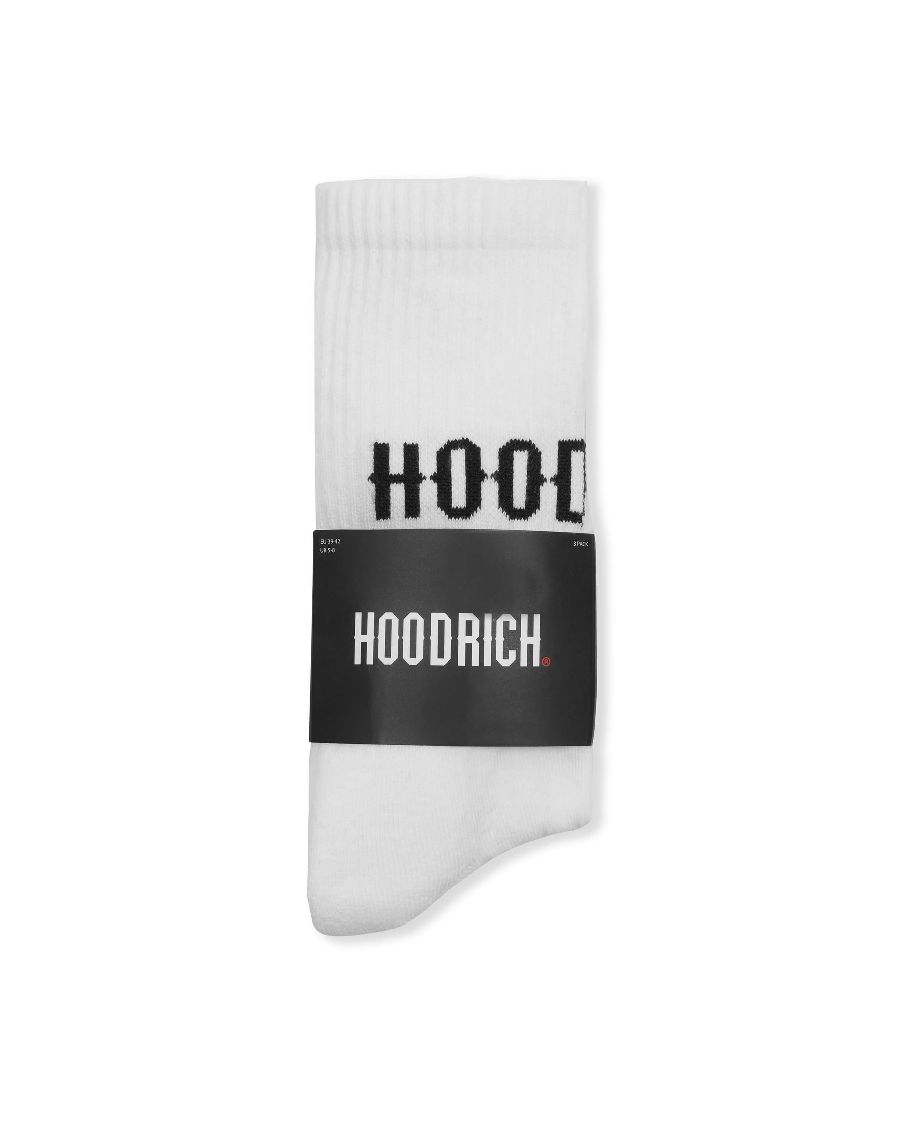 OG Core 3 Pack Crew Socks - White/Black